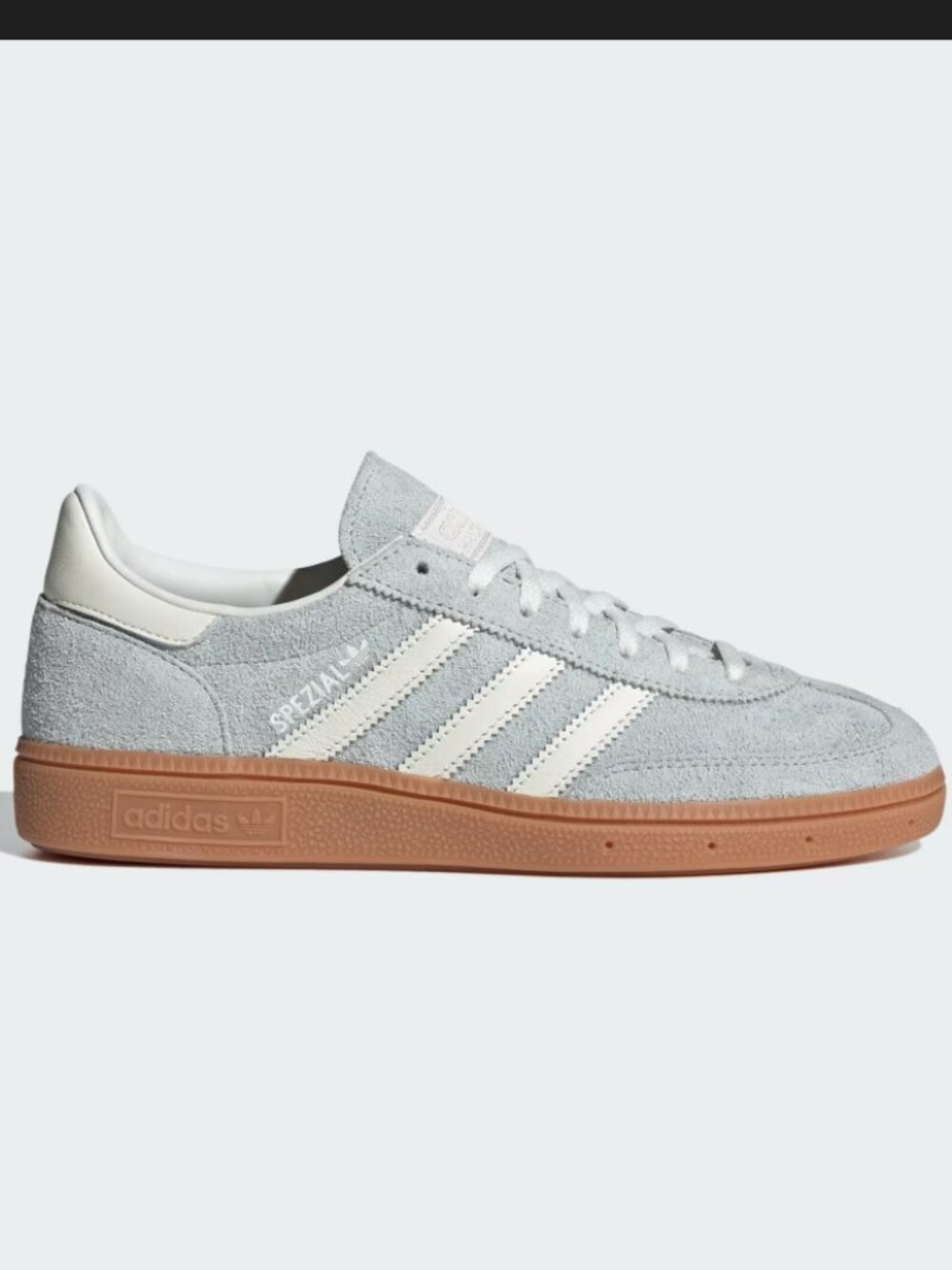 Adidas Light Blue Grey Spezial Handball Lace Up Sneaker Sz 9.5